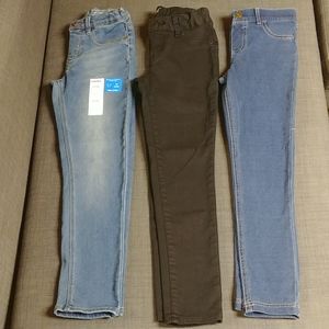 3 Pairs Of Girls Jeans